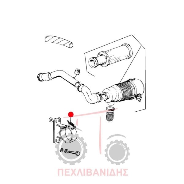 Ελατήριο βάσης φιλτροκούτι Landini Advantage-Blizzaard-Rex