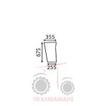 Τζάμι εμπρός Massey Ferguson 365-375-390-399 Τζάμι εμπρός Massey Ferguson 365-375-390-399