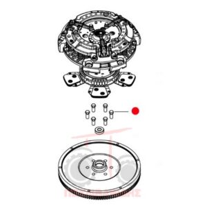 Bίδα βολάν κινητήρα Massey Ferguson 3060-4245-4345-6200