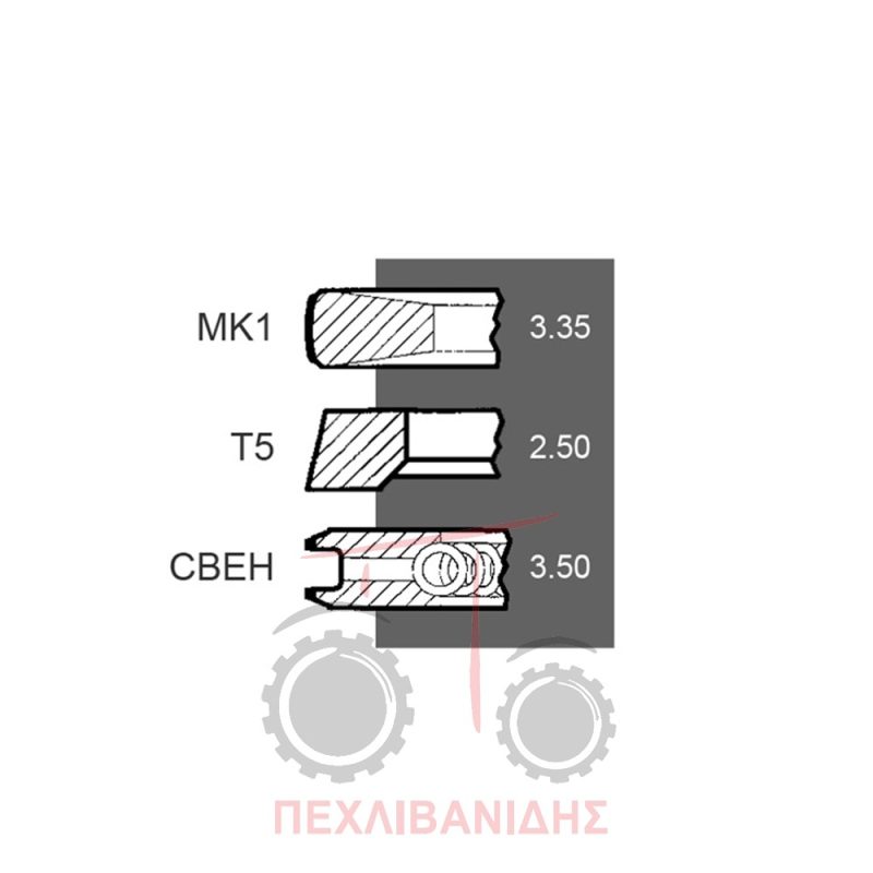 Ελατήρια κινητήρα Perkins 1104T Ελατήρια κινητήρα Perkins 1104T