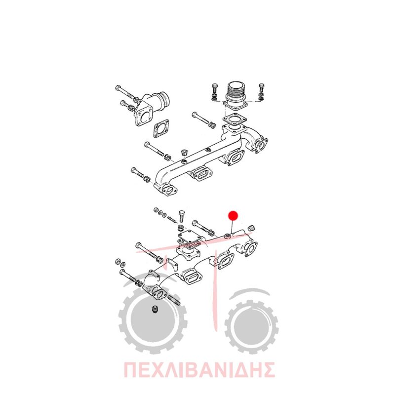 Πολλάπλή εισαγωγή τούρμπο Massey Ferguson