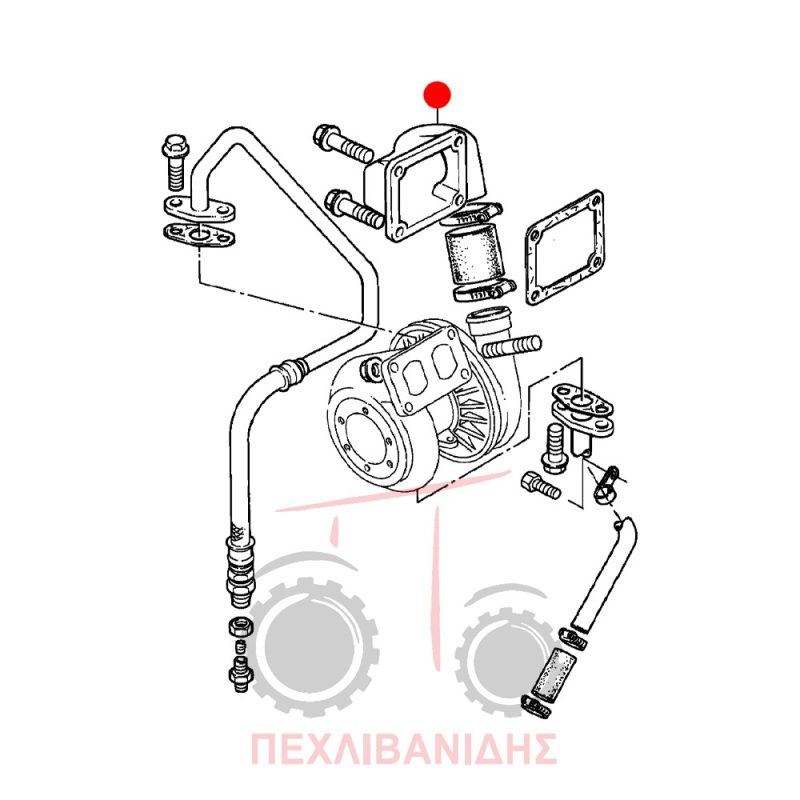 Πολλαπλής εισαγωγής Massey Ferguson 3100-3600-6100-8100