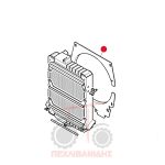 Πλαστική χοάνη ψυγείου νερού MF 6280-6290 Πλαστική χοάνη ψυγείου νερού MF 6280-6290