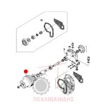 Τροχαλία υδραντλίας Massey Ferguson 3670-3690-8140-8150-8160 Τροχαλία υδραντλίας Massey Ferguson 3670-3690-8140-8150-8160