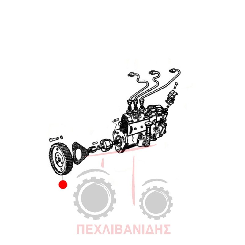 Γρανάζι αντλίας πετρελαίου MF 240XTRA - 2605