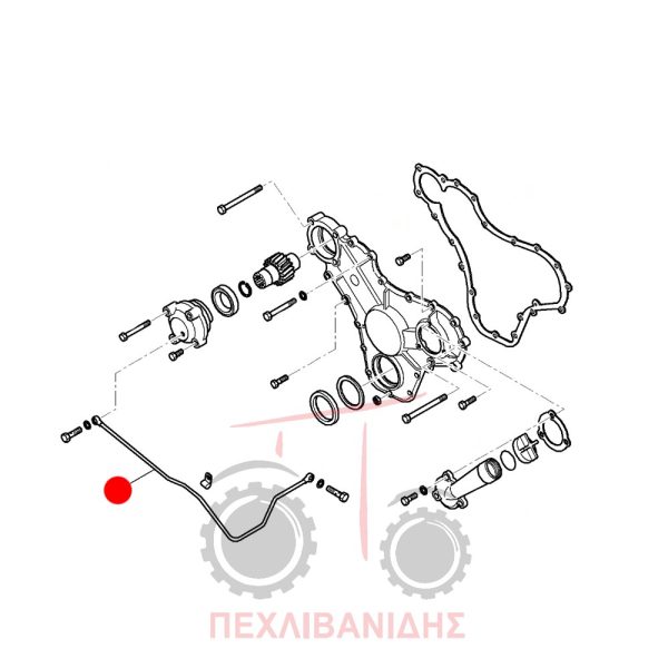 Σωλήνας λαδιού MF 3600-4400