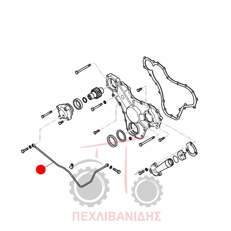 Σωλήνας λαδιού MF 3600-4400