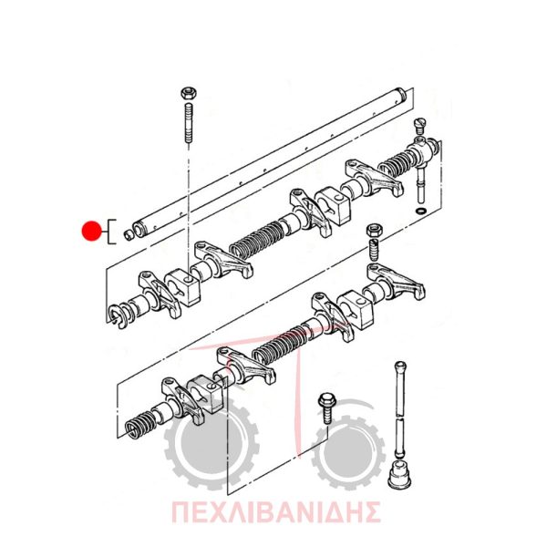 Βέργα πιανόλας MF 4200-4300-6200