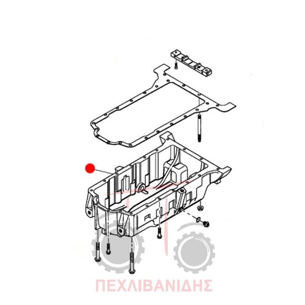 Κάρτερ κινητήρα MF 5400-6400