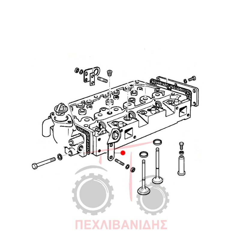 Βάση ανύψωσης κινητήρα MF 230-240-250-415 Βάση ανύψωσης κινητήρα MF 230-240-250-415