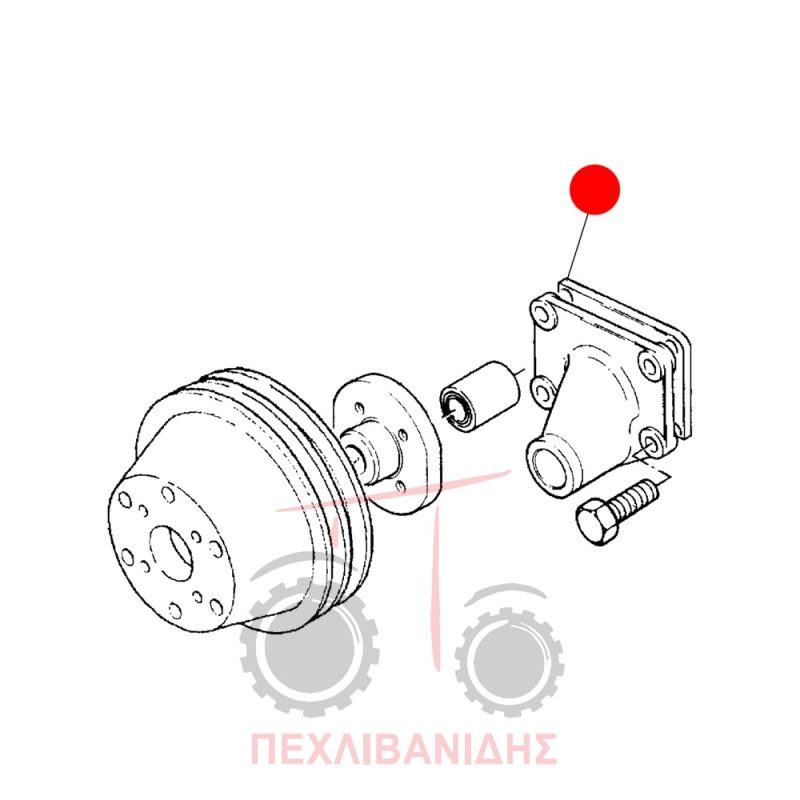 Προσθήκη βάσης τροχαλίας Massey Ferguson 4260-4360-6100-8100