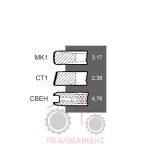 Ελατήρια κινητήρα Massey Ferguson 398-2680