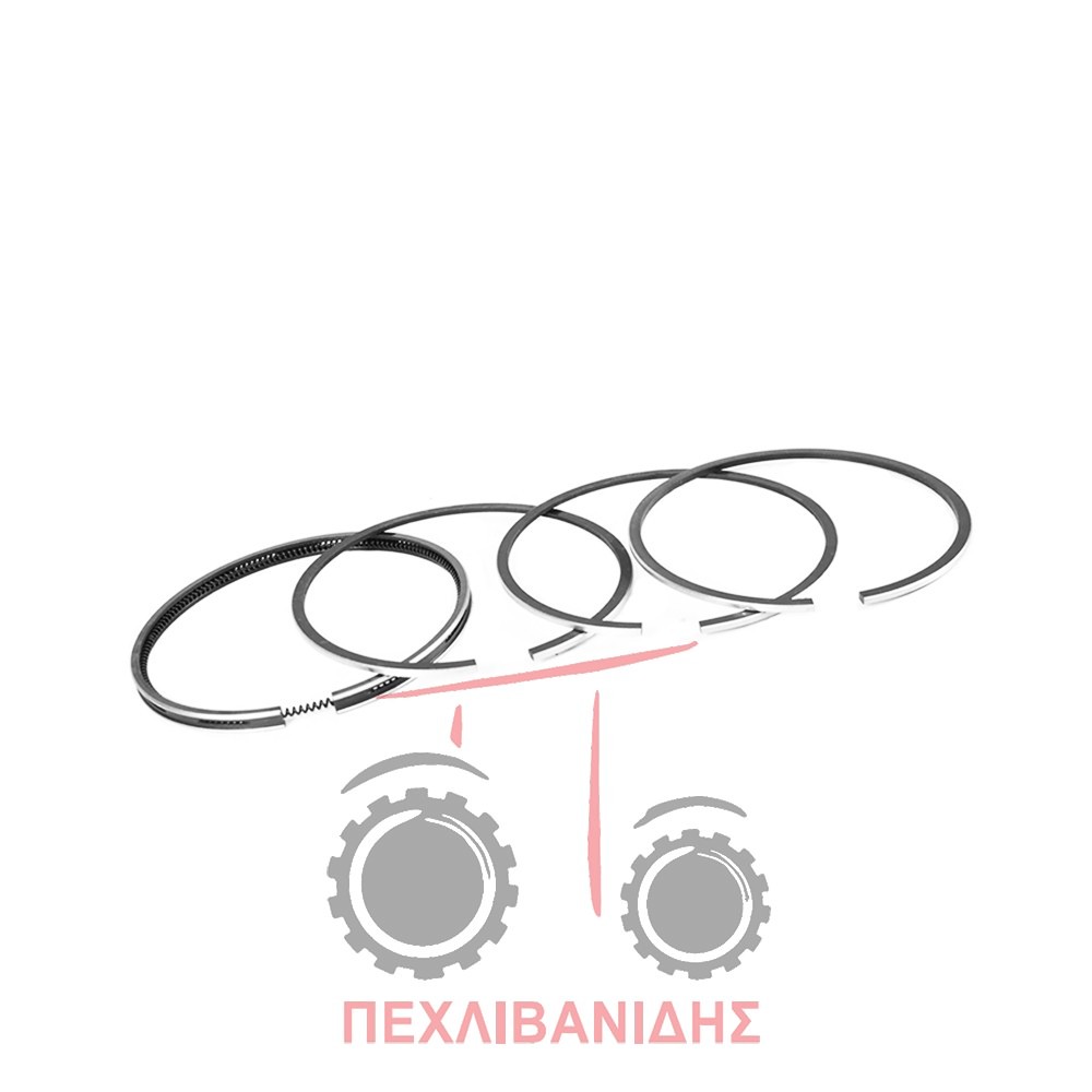 Piston Ring Set Massey Ferguson 178-188-290-590-690 - Image 2