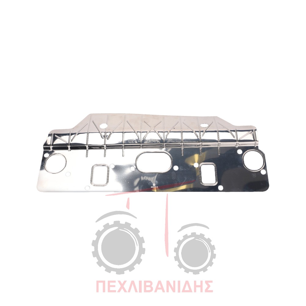 Φλάντζα εισαγωγής - εξαγωγής μονοκόματη Massey Ferguson 3065-390-393-398