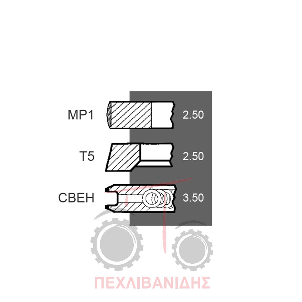 Ελατήριο κινητήρα Perkins 1103-1104