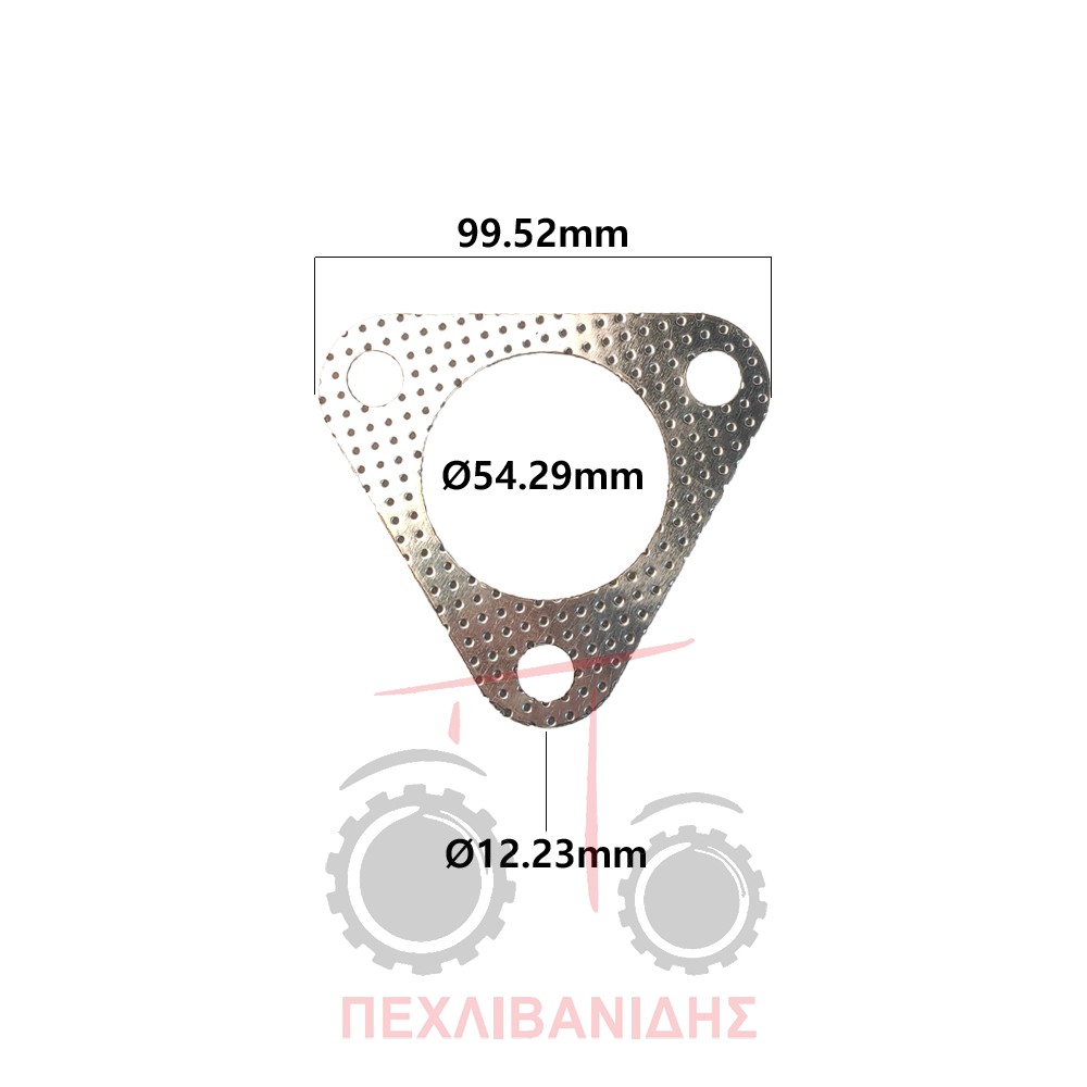 Φλάντζα εξαγωγής Massey Ferguson 374-3220-393-3235