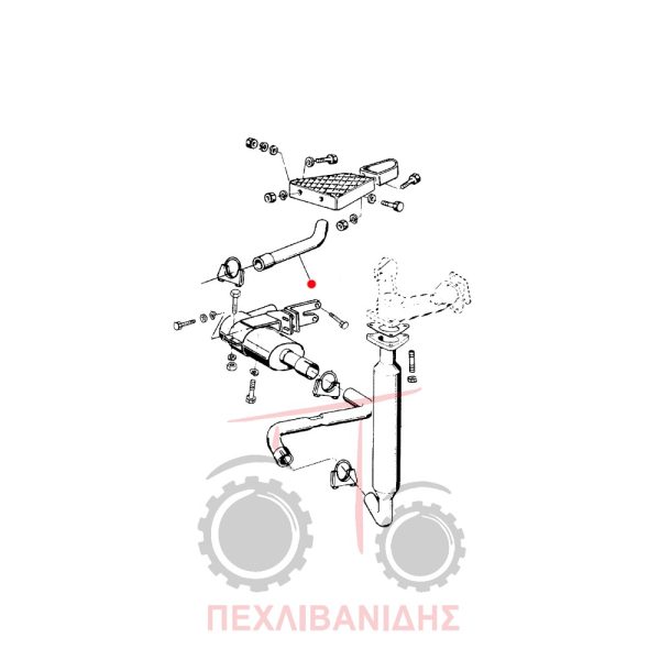 Σωλήνας σελασιέ Massey Ferguson