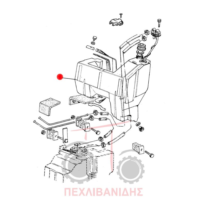 Ρεζερβουάρ Massey Ferguson