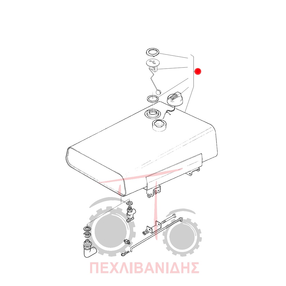 Ρεζερβουάρ Massey Ferguson 362
