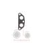 Φλάντζα σωλήνα ψυγείου λαδιού μηχανής Massey Ferguson 6180-6280-8120-8220