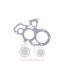 Φλάντζα υδραντλίας Massey Ferguson 4200-4300-6200-6475-7475-8220