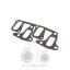 Φλάντζα εισαγωγής - εξαγωγής Massey Ferguson 6270-6290-8220