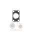 Φλάντζα εξαγωγής Massey Ferguson 290-3300-4200-5400-6150-6400