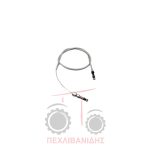 Ντίζα ποδογκαζιού χειροκγαζιού Massey Ferguson 393 Ντίζα ποδογκαζιού χειροκγαζιού Massey Ferguson 393