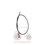 Ντίζα στοπ Massey Ferguson 340-355-360-362-590-595 Ντίζα στοπ Massey Ferguson 340-355-360-362-590-595