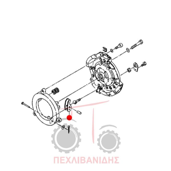 Κοκοράκι πλατό Massey Ferguson 1200