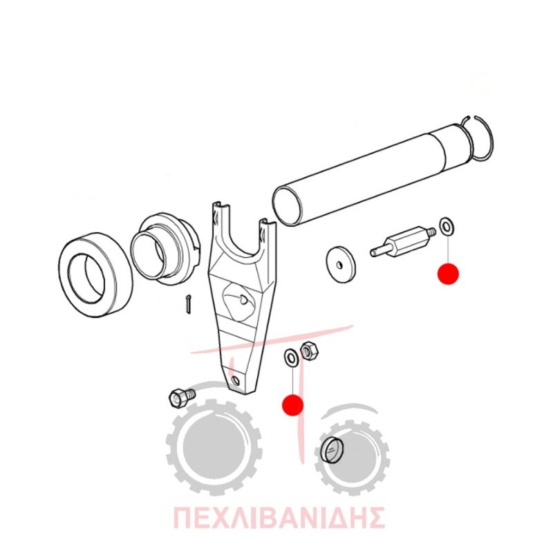 Ροδέλα πείρου Massey Ferguson 3400 Ροδέλα πείρου Massey Ferguson 3400