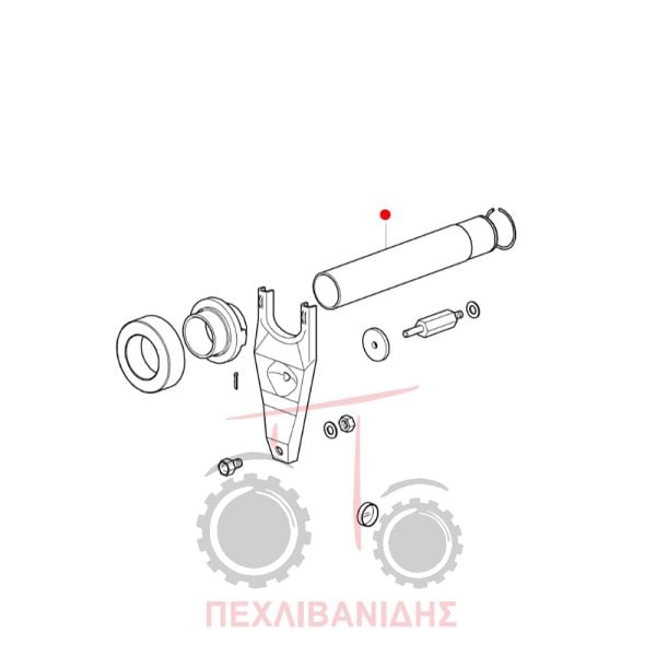 Σωλήνας ωθιστικού Massey Ferguson 3400