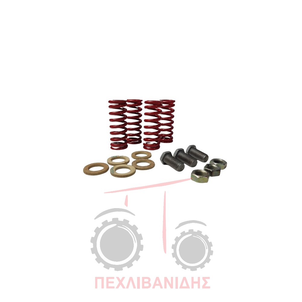 Σετ ελατήρια με ρεγουλατόρους,παξιμάδια και ροντέλες φίμπερ Massey Ferguson 165-177-188-290-590-690