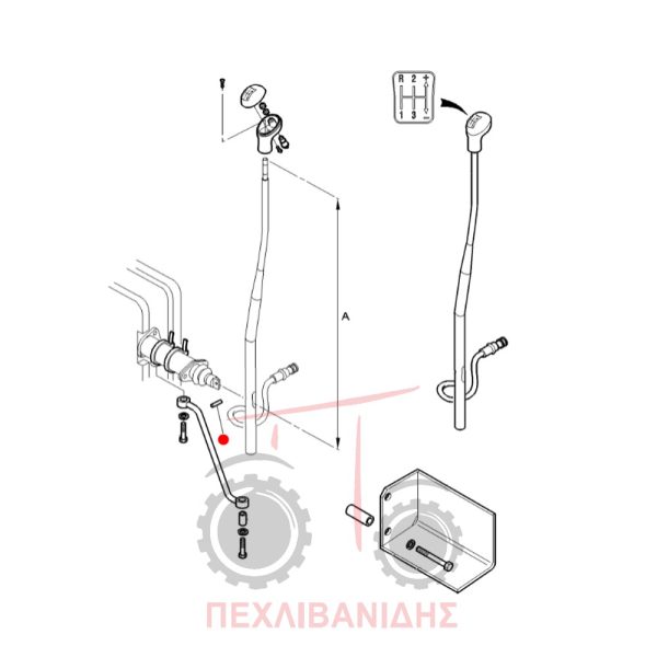 Ασφάλεια λεβιέ ταχυτήτων Massey Ferguson 2200-4200-5300