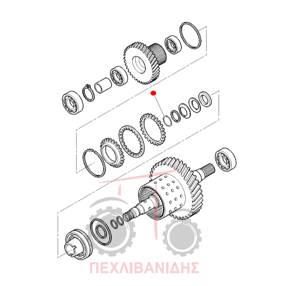 Ασφάλεια σασμάν Massey Ferguson 8200