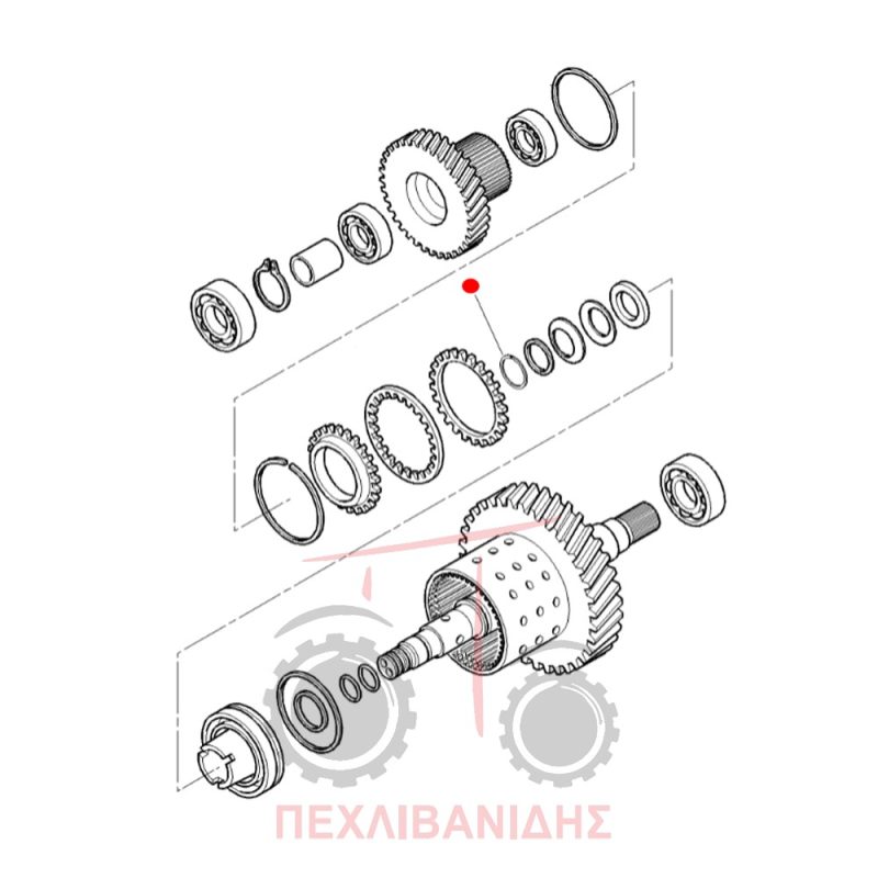 Ασφάλεια σασμάν Massey Ferguson 8200