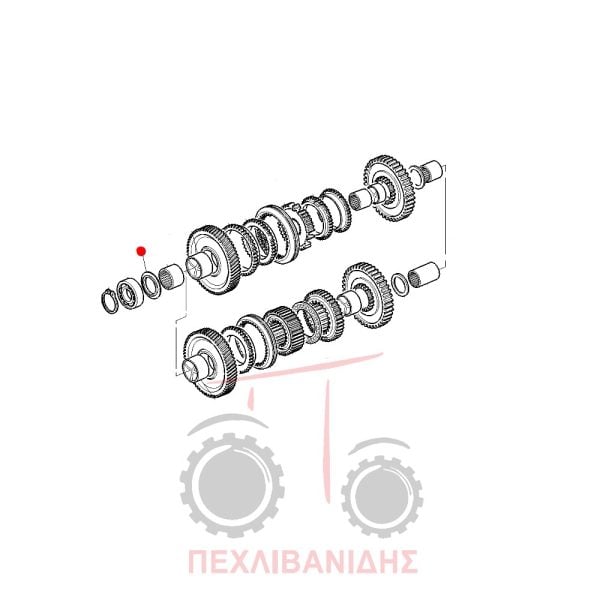 Ροδέλα σασμάν Massey Ferguson 265-290-390-399-595-690