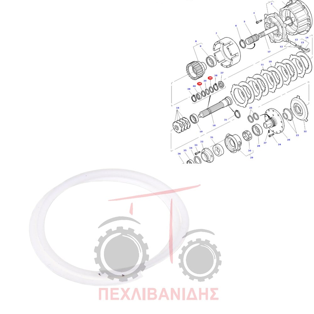 Στεγανό Dynashift Massey Ferguson 6100-8100