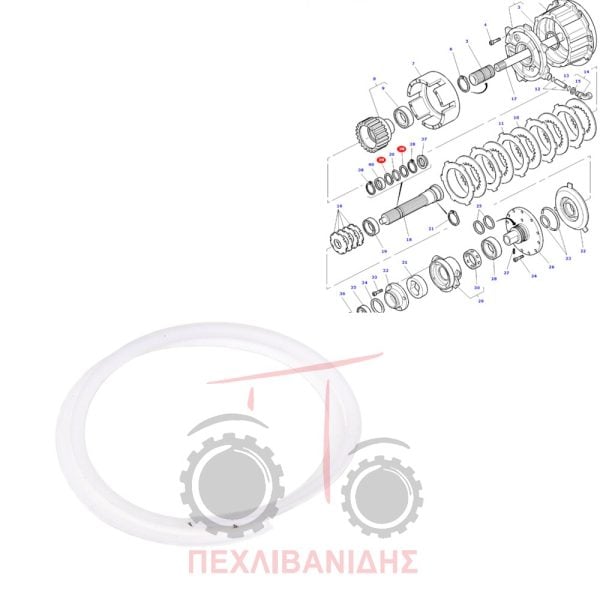 Στεγανό Dynashift Massey Ferguson 6100-8100