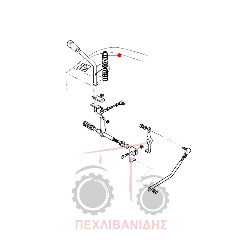 Φυσούνα λεβιέ ρεβέρσας Massey Ferguson 268-430-2615-2625 Φυσούνα λεβιέ ρεβέρσας Massey Ferguson 268-430-2615-2625