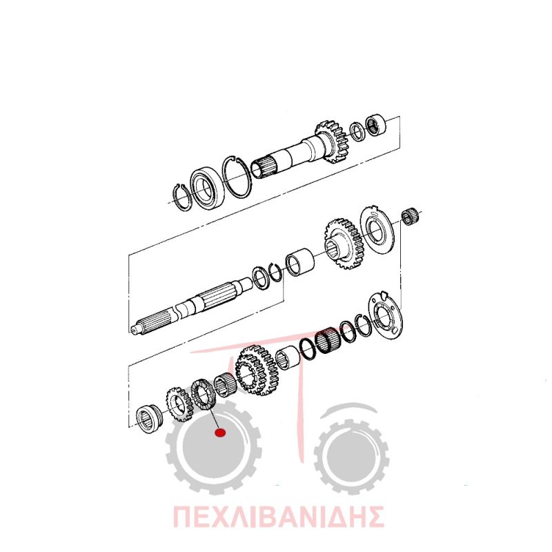 Κόμπλερ υπεραργό Massey Ferguson 399-4200-4300