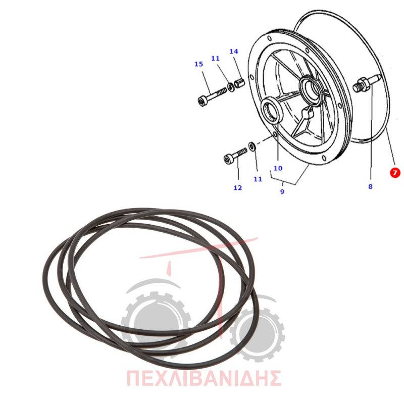 Όρινγκ Dynashift Massey Ferguson 6100-8100