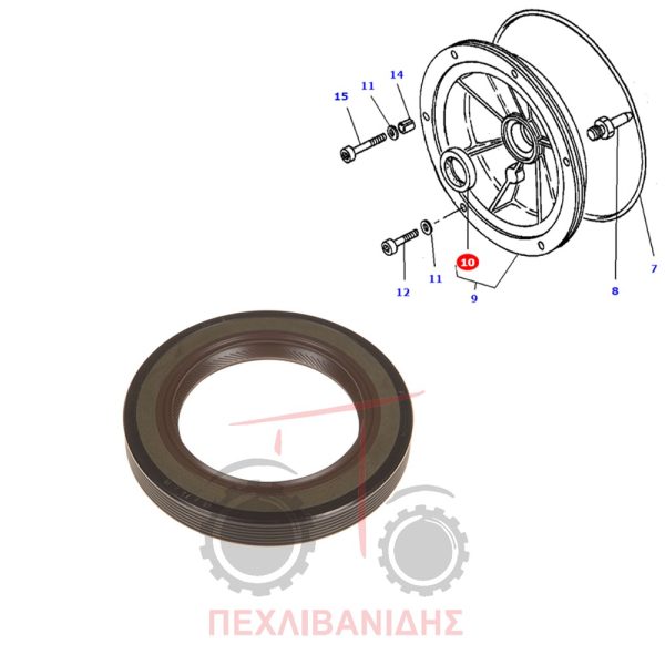 Τσιμούχα μπριζντιρέκ Dynashift Massey Ferguson 6180-8110-8160