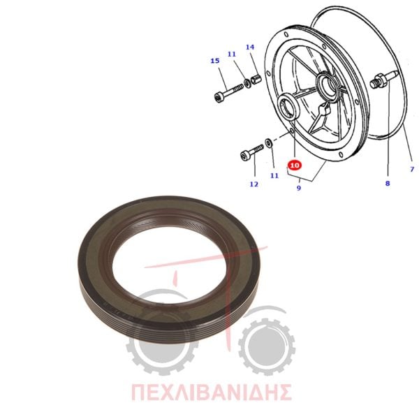 Τσιμούχα μπριζντιρέκ Dynashift Massey Ferguson 6180-8110-8160