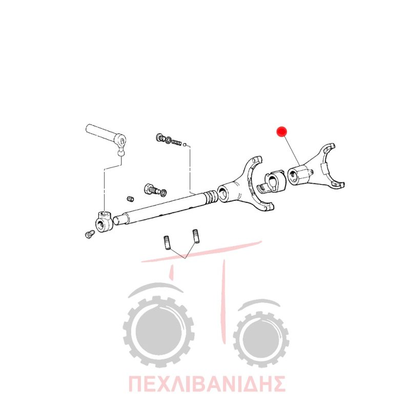 Φουρκέτα ταχυτήτων Massey Ferguson 3300