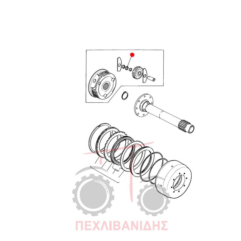 Ροδέλα σασμάν Massey Ferguson Ροδέλα σασμάν Massey Ferguson