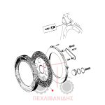 Δίσκος φρένου φερμουίτ Massey Ferguson 9240 Δίσκος φρένου φερμουίτ Massey Ferguson 9240