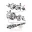 Πείρος πίσω κορώνας Massey Ferguson 1014-1114-1134