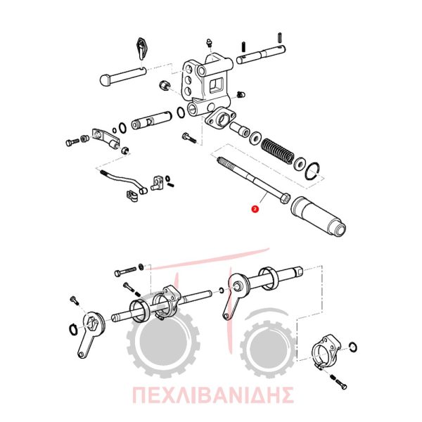 Βίδα ανταπόκρισης Massey Ferguson 3600-3700