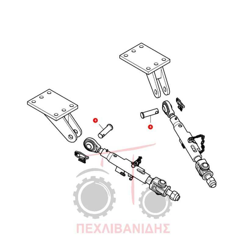Πείρος λατέρνας Massey Ferguson 3600